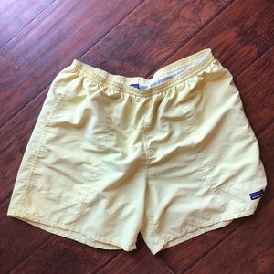 patagonia swim trunks Mens Size XXL Yellow
